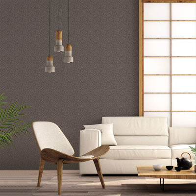 product image for Stencil Leaf Black Wallpaper from the Small Prints Collection by Galerie Wallcoverings 90