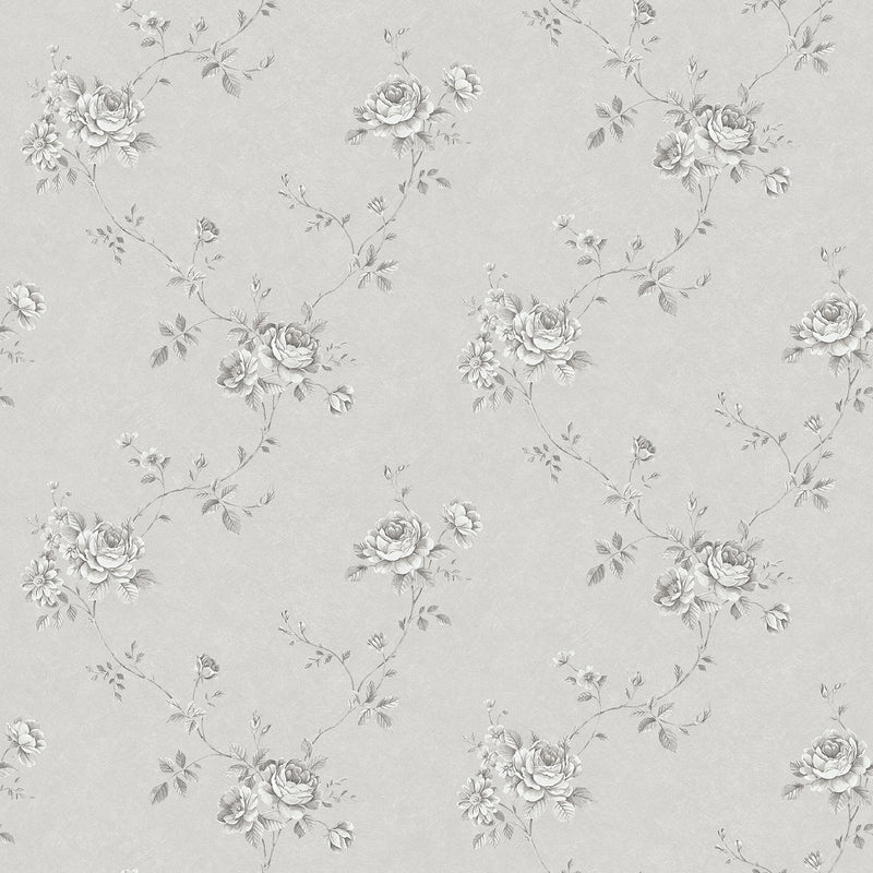 media image for sample rose trail grey wallpaper from the palazzo collection by galerie wallcoverings 1 219