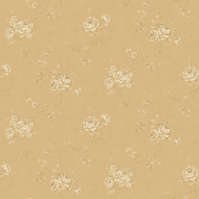 media image for sample rose trail gold wallpaper from the palazzo collection by galerie wallcoverings 1 26