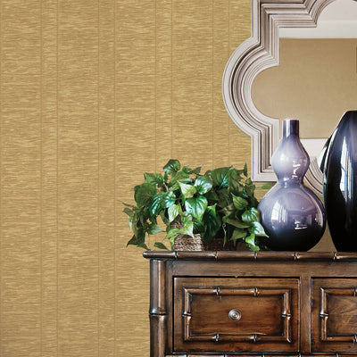 product image for Textured Stripe Copper Wallpaper from the Palazzo Collection by Galerie Wallcoverings 62