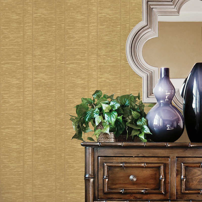 media image for Textured Stripe Copper Wallpaper from the Palazzo Collection by Galerie Wallcoverings 238
