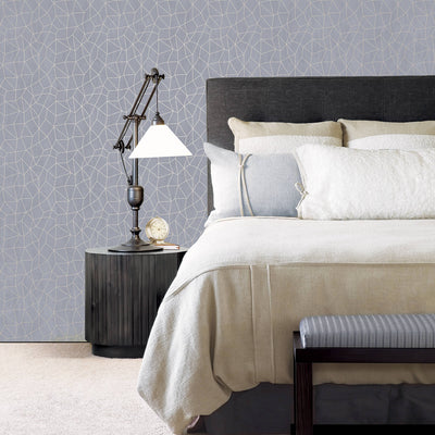 product image for Glitter Web Grey/Metallic Wallpaper from the Special FX Collection by Galerie Wallcoverings 39