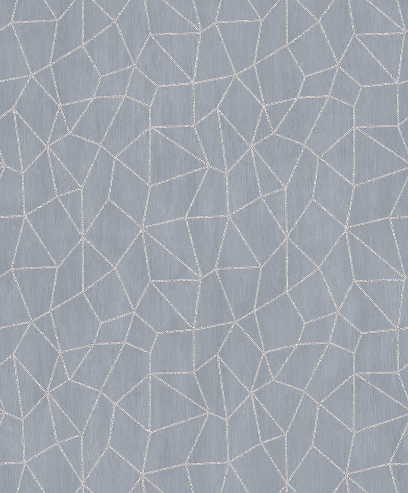 media image for Glitter Web Grey/Metallic Wallpaper from the Special FX Collection by Galerie Wallcoverings 293