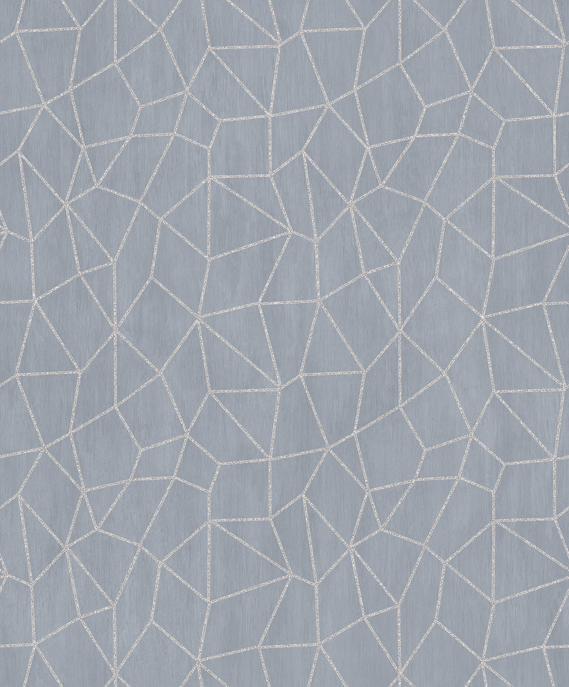 media image for Glitter Web Grey/Metallic Wallpaper from the Special FX Collection by Galerie Wallcoverings 236