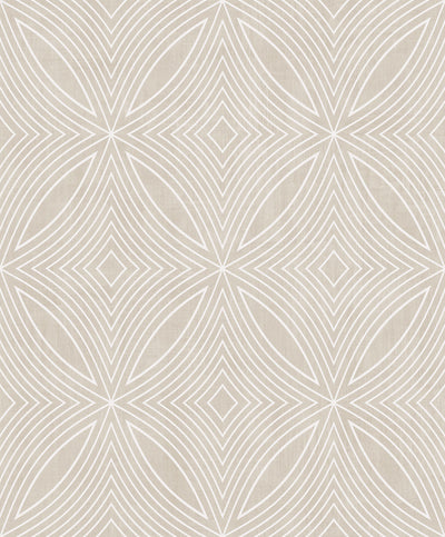 product image of Spiral Taupe/Metallic Wallpaper from the Special FX Collection by Galerie Wallcoverings 57