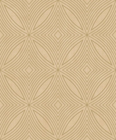 product image of Spiral Gold Wallpaper from the Special FX Collection by Galerie Wallcoverings 569