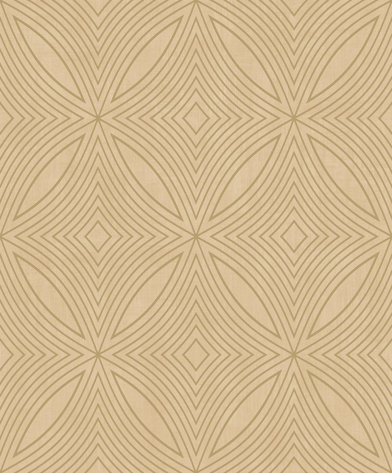 media image for Spiral Gold Wallpaper from the Special FX Collection by Galerie Wallcoverings 293