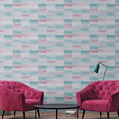 product image for Glitter Block Fuchsia/Green/Metallic Wallpaper from the Special FX Collection by Galerie Wallcoverings 35