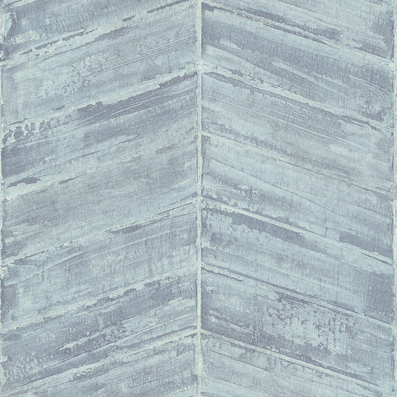media image for Chevron Wallpaper in Blue from the Ambiance Collection by Galerie Wallcoverings 20