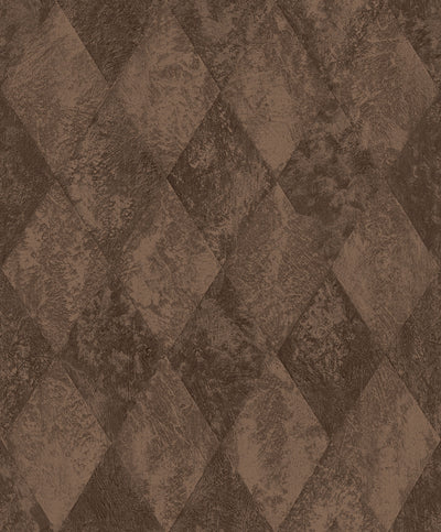 product image of sample oh wallpaper in chocolate copper from the ambiance collection by galerie wallcoverings 1 542