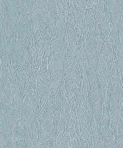 product image of Leaf Emboss Wallpaper in Light Blue from the Ambiance Collection by Galerie Wallcoverings 514