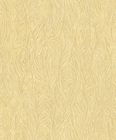 product image of Leaf Emboss Wallpaper in Ochre/Gold from the Ambiance Collection by Galerie Wallcoverings 586