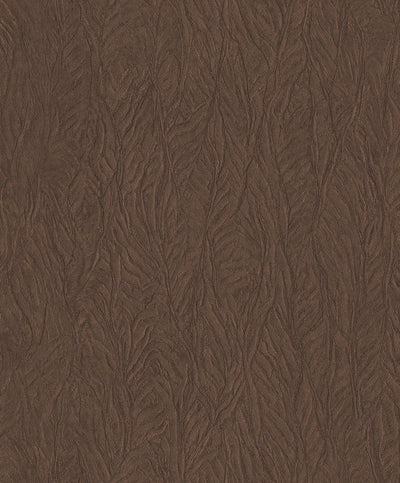 product image of sample leaf emboss wallpaper in brown from the ambiance collection by galerie wallcoverings 1 555