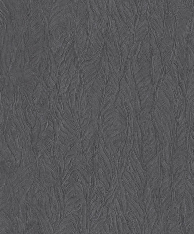 product image of sample leaf emboss wallpaper in charcoal from the ambiance collection by galerie wallcoverings 1 576