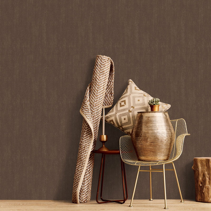 media image for Tip Texture Wallpaper in Brown from the Ambiance Collection by Galerie Wallcoverings 268