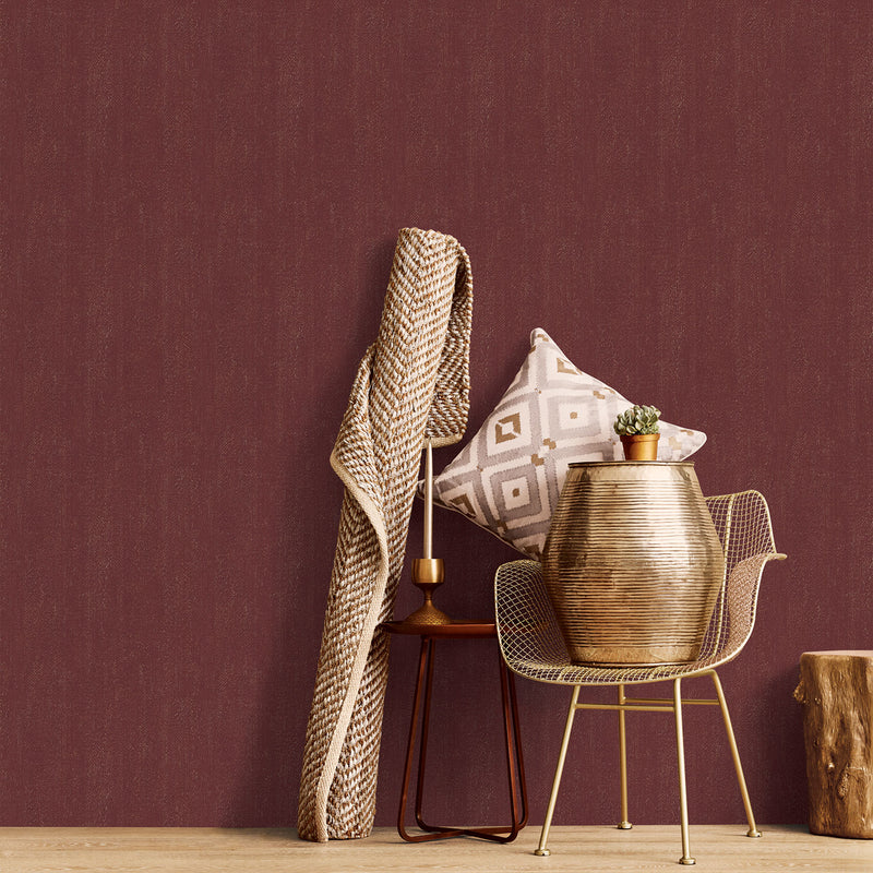 media image for Tip Texture Wallpaper in Red from the Ambiance Collection by Galerie Wallcoverings 211