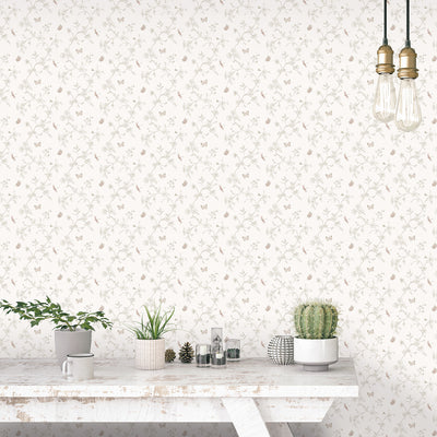 product image for Butterflies & Dragonflies Green/Brown Wallpaper from the Miniatures 2 Collection by Galerie Wallcoverings 27