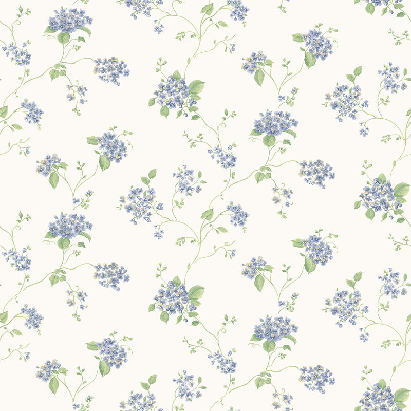 media image for sample floral branch blue green wallpaper from the miniatures 2 collection by galerie wallcoverings 1 246