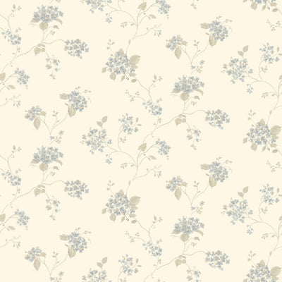 product image of sample floral branch blue multi wallpaper from the miniatures 2 collection by galerie wallcoverings 1 56