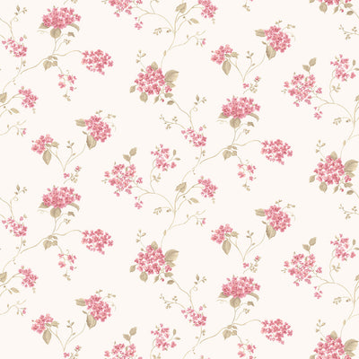 product image for Floral Branch Red/Green Wallpaper from the Miniatures 2 Collection by Galerie Wallcoverings 24
