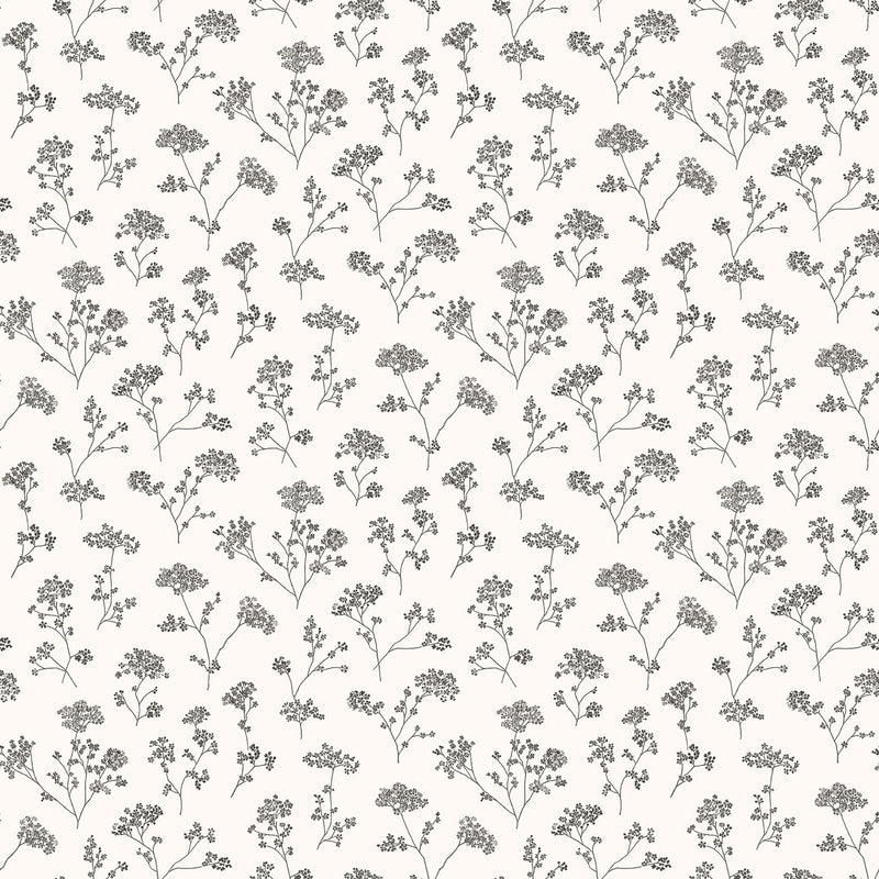 media image for sample floral black white wallpaper from the miniatures 2 collection by galerie wallcoverings 1 210