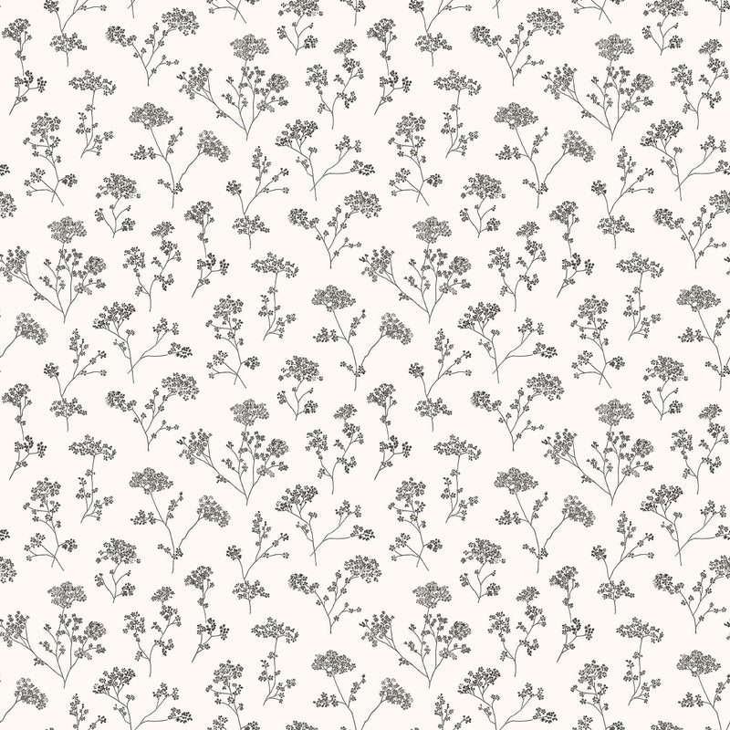 media image for sample floral black white wallpaper from the miniatures 2 collection by galerie wallcoverings 1 210
