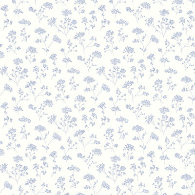 product image for Flowers Black/White Wallpaper from the Miniatures 2 Collection by Galerie Wallcoverings 75