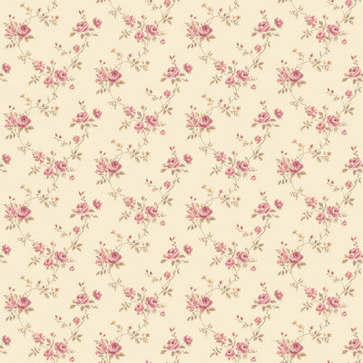 product image for Floral Trail Green/Red Wallpaper from the Miniatures 2 Collection by Galerie Wallcoverings 48