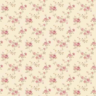 product image for Floral Trail Green/Red Wallpaper from the Miniatures 2 Collection by Galerie Wallcoverings 48