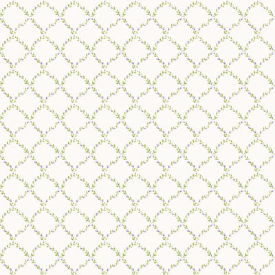 product image of sample trellis lilac green wallpaper from the miniatures 2 collection by galerie wallcoverings 1 562