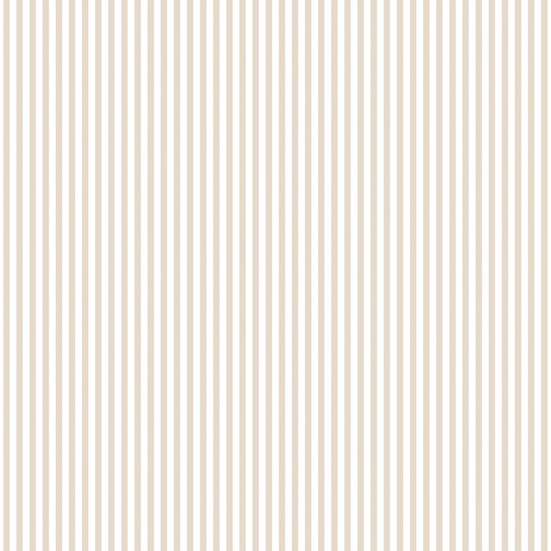 media image for Striped Beige/White Wallpaper from the Miniatures 2 Collection by Galerie Wallcoverings 270