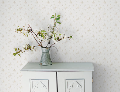 product image for Tiny Roses Beige/White Wallpaper from the Miniatures 2 Collection by Galerie Wallcoverings 37