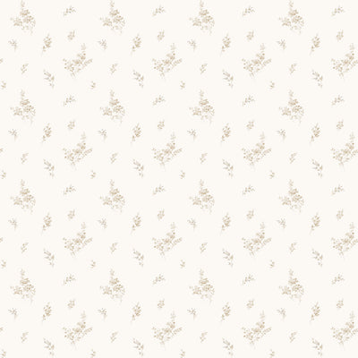 product image of sample tiny roses beige white wallpaper from the miniatures 2 collection by galerie wallcoverings 1 556