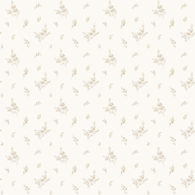 product image of sample tiny roses beige white wallpaper from the miniatures 2 collection by galerie wallcoverings 1 556