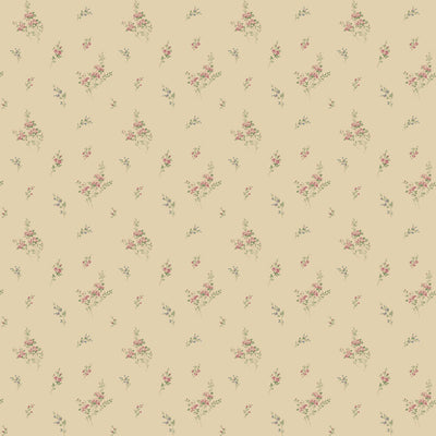 product image for Tiny Roses Pink Wallpaper from the Miniatures 2 Collection by Galerie Wallcoverings 65