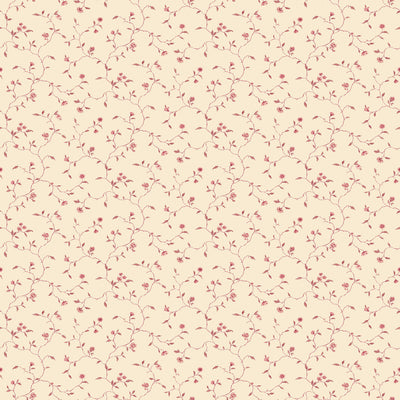 product image for Floral Vines Red Wallpaper from the Miniatures 2 Collection by Galerie Wallcoverings 35