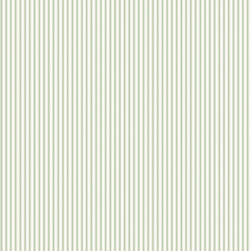 media image for Striped Green/White Wallpaper from the Miniatures 2 Collection by Galerie Wallcoverings 257