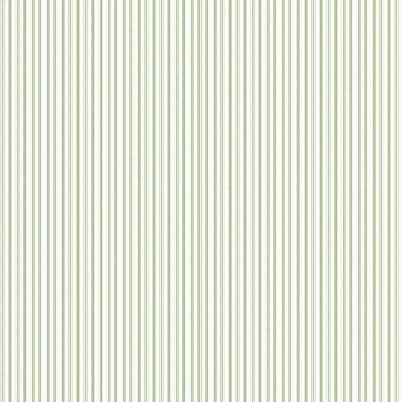 media image for Striped Green/White Wallpaper from the Miniatures 2 Collection by Galerie Wallcoverings 257