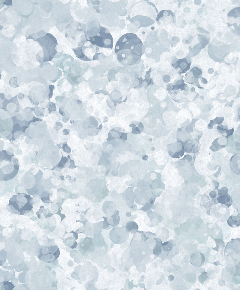 media image for Bubble Up Blue Wallpaper from the Atmosphere Collection by Galerie Wallcoverings 253