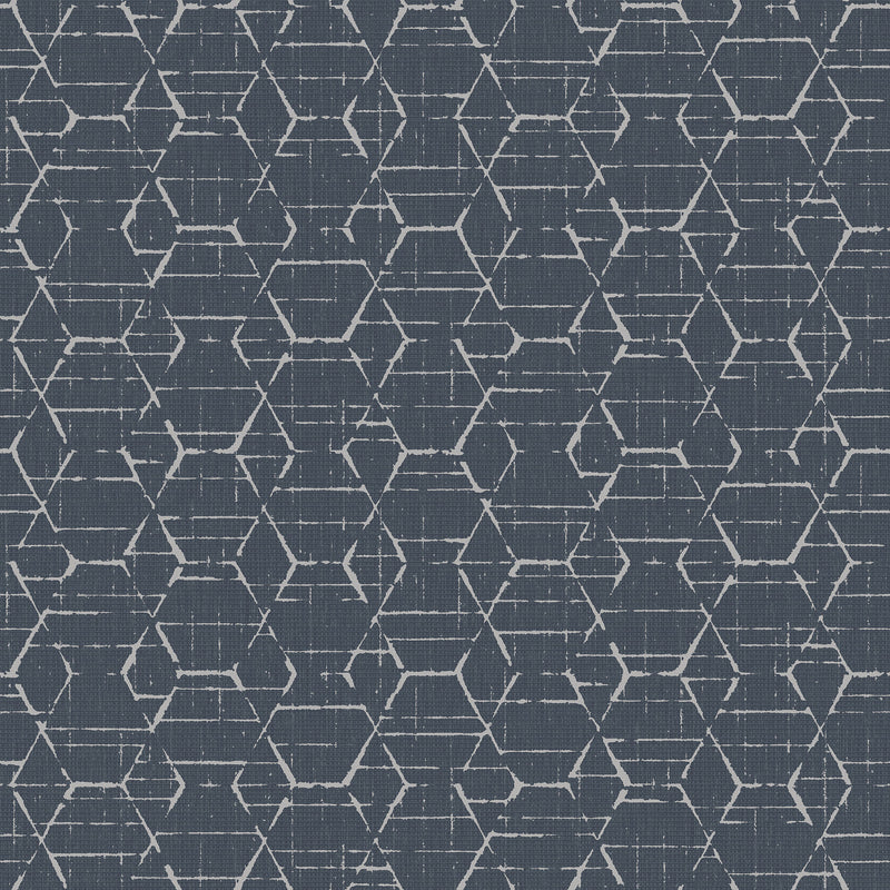media image for Hextex Blue Wallpaper from the Atmosphere Collection by Galerie Wallcoverings 298