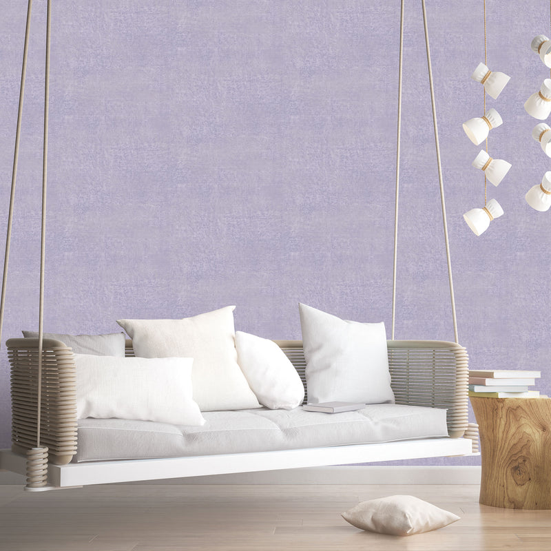 Shop Metallic Linen Purple Wallpaper from the Atmosphere Collection