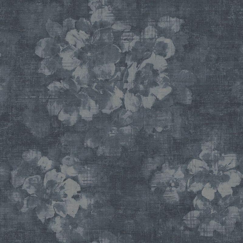 media image for Mystic Floral Blue Wallpaper from the Atmosphere Collection by Galerie Wallcoverings 265