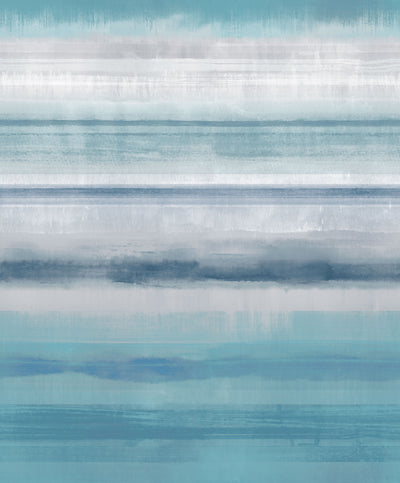 product image for Skye Stripe Turquoise Wallpaper from the Atmosphere Collection by Galerie Wallcoverings 27