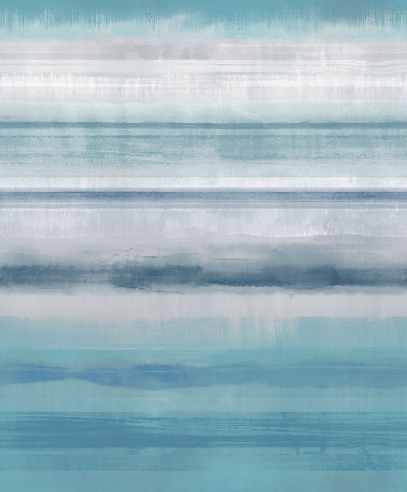 media image for Skye Stripe Turquoise Wallpaper from the Atmosphere Collection by Galerie Wallcoverings 279