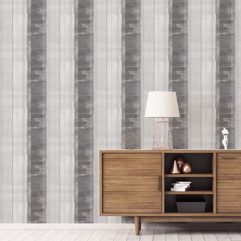 media image for Sublime Stripe Dark Grey Wallpaper from the Atmosphere Collection by Galerie Wallcoverings 277