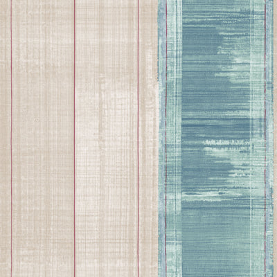 product image for Sublime Stripe Turquoise/Magenta Wallpaper from the Atmosphere Collection by Galerie Wallcoverings 39