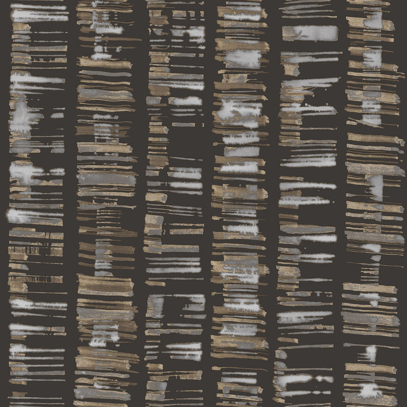 media image for Aztec Wallpaper in Black, Grey, Tan from the Bazaar Collection by Galerie Wallcoverings 25
