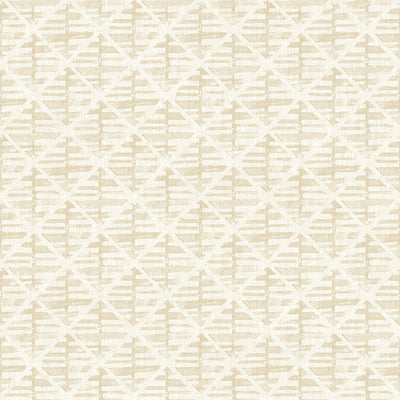 product image of Block Print Wallpaper in Beige from the Bazaar Collection by Galerie Wallcoverings 531