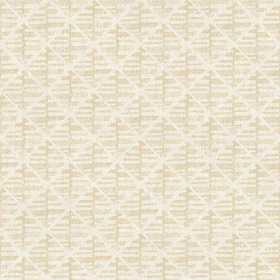 product image of Block Print Wallpaper in Light Ochre from the Bazaar Collection by Galerie Wallcoverings 589