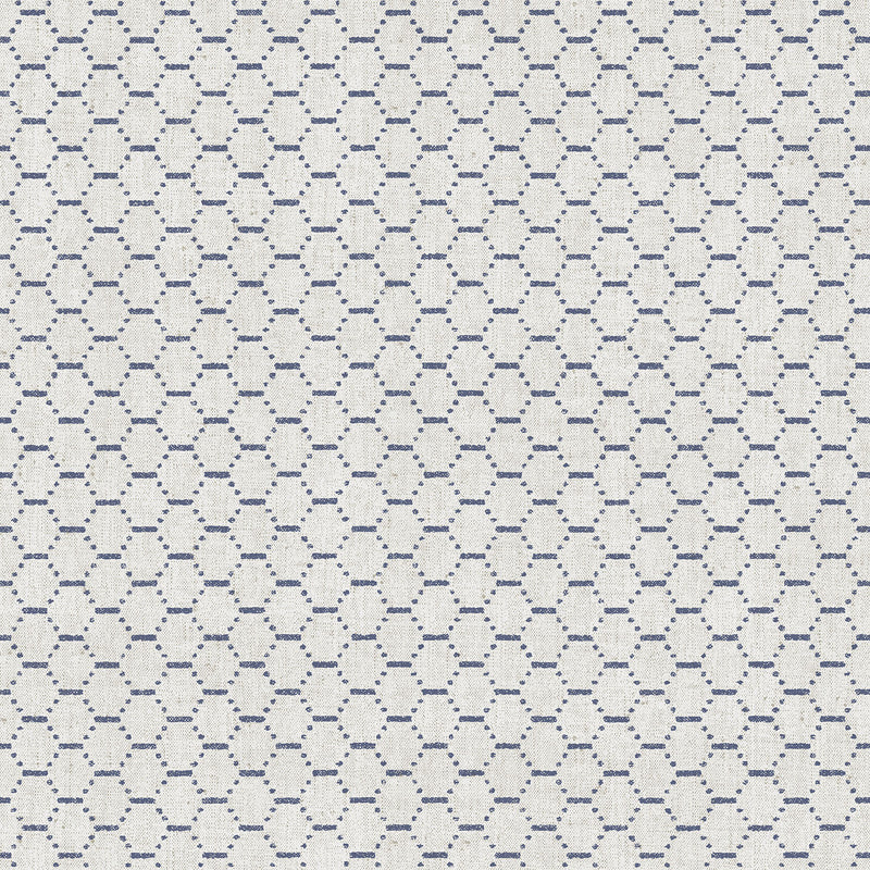 media image for sample boho beehive wallpaper in navy from the bazaar collection by galerie wallcoverings 1 279